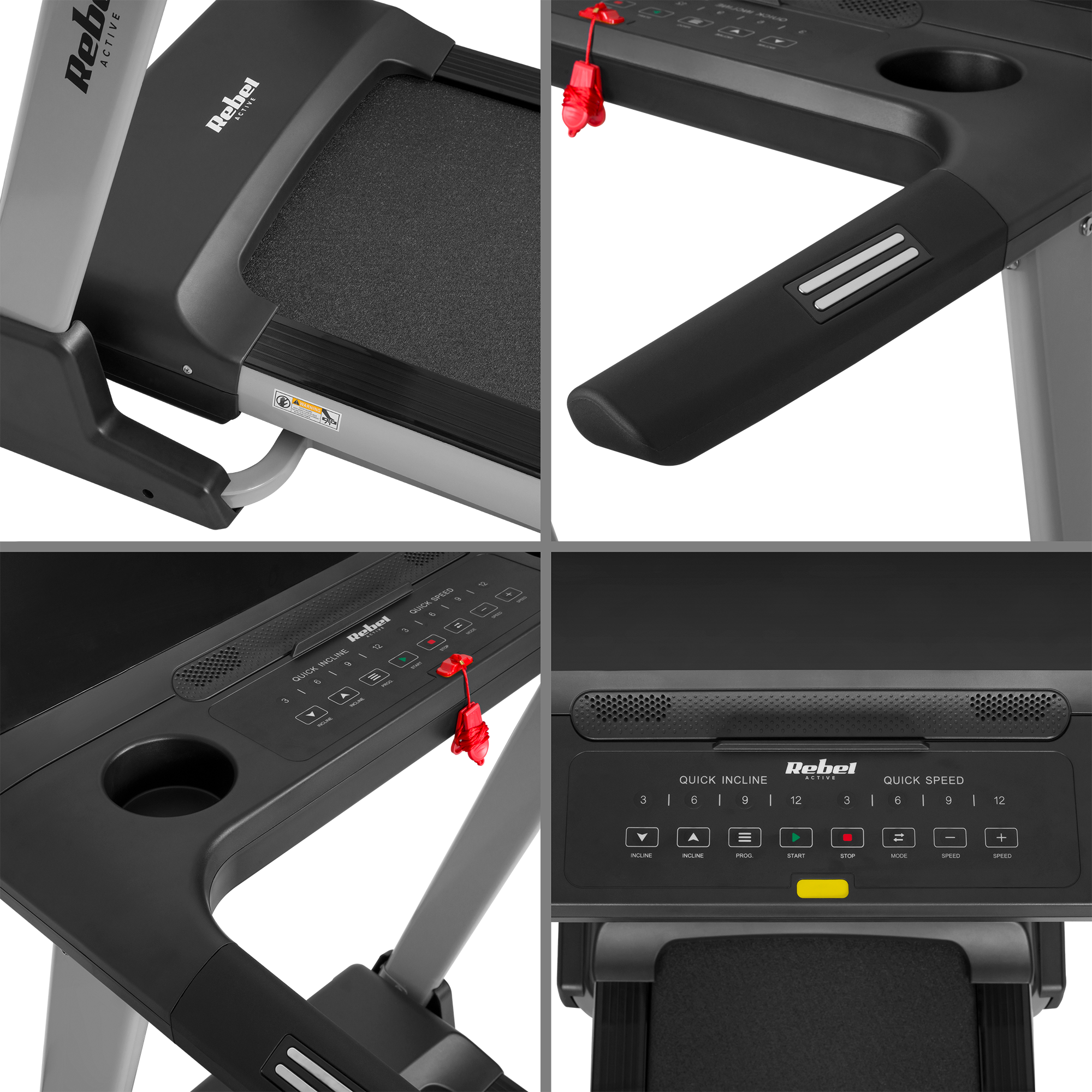 Bežecký pás REBEL ACTIVE model RBA-1004