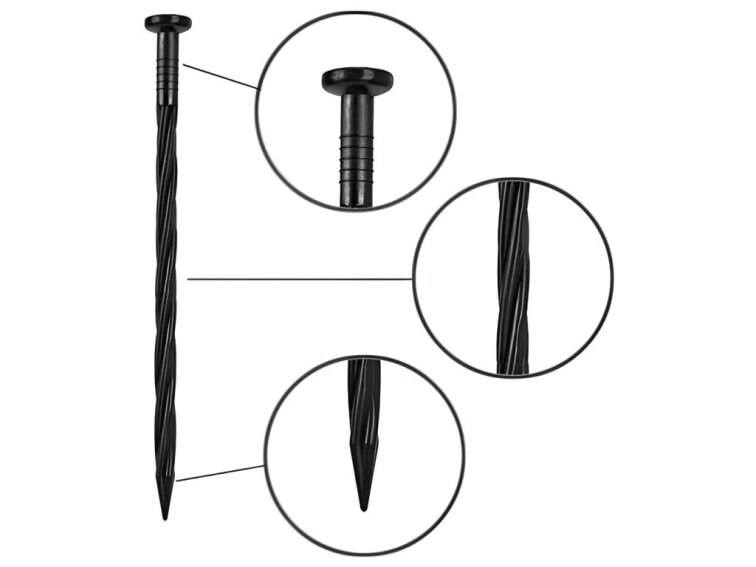 Trávniková obruba PROFITENT 6cmx10bm + 20 kolíkov