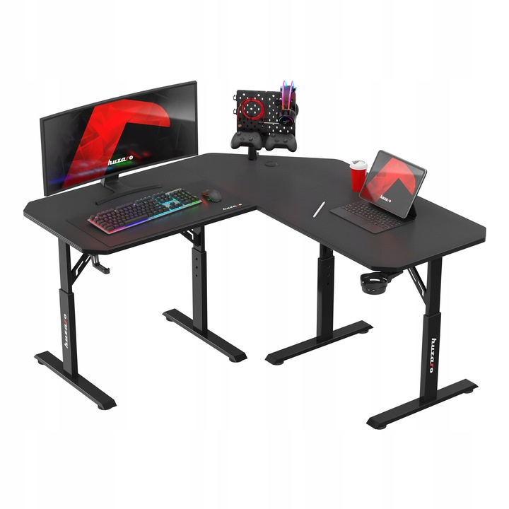 Herní stůl Huzaro Hero 7.3 Černý/Black