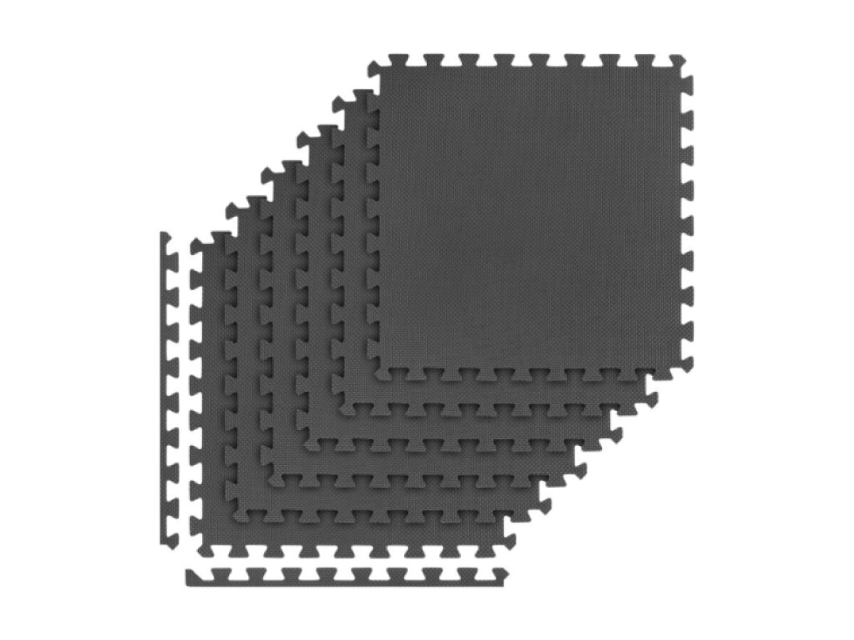 Podložka na cvičenie 180x120cm, materiál EVA, 6-dielne puzzle, REBEL ACTIVE