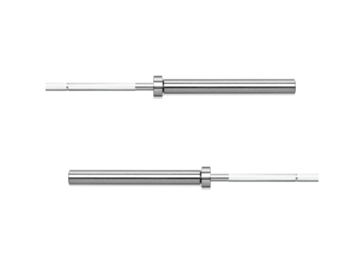 Olympijská rovná tyč 50 mm s ložiskami, 220 cm 20 kg