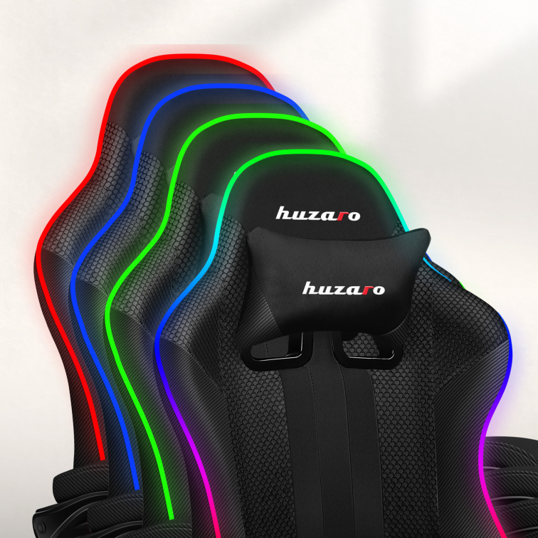 Herná stolička HUZARO Force 4.7 RGB MESH