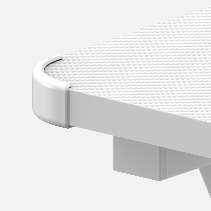 Herný stôl Huzaro Hero 3.3 White RGB + Podložka XXL