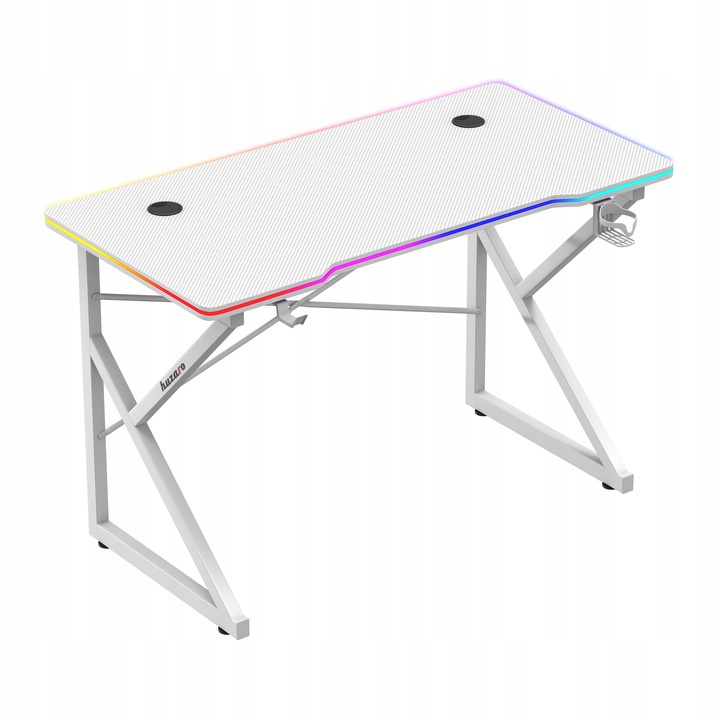 Herný stôl Huzaro Hero 1.7 RGB White