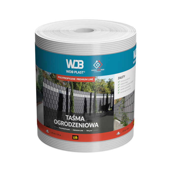 PP takarószalag PREMIUM LINE RAL 9010 – FEHÉR 19cmx26m