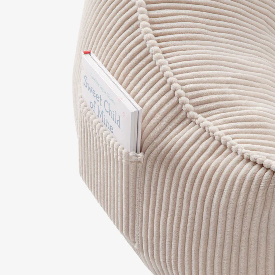 Menčestrový sedací vak Comfy 4.0 Béžové