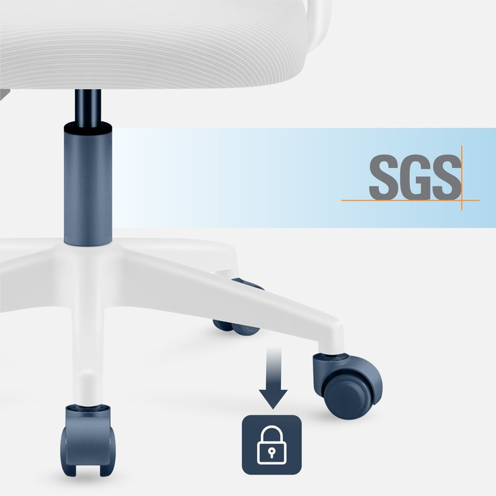 Detská stolička Mark Adler JUNIOR 3.0 Sivá