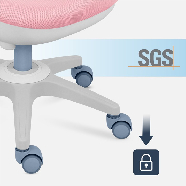 Detská stolička Mark Adler JUNIOR 4.7 Ružova