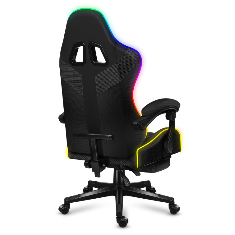 Herná stolička HUZARO Force 4.7 RGB MESH