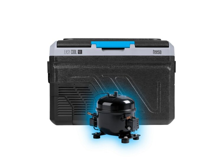 Profesionálna kompresorová cestovná chladnička TEESA s funkciou mrazenia 40L DC12/24 AC 230V