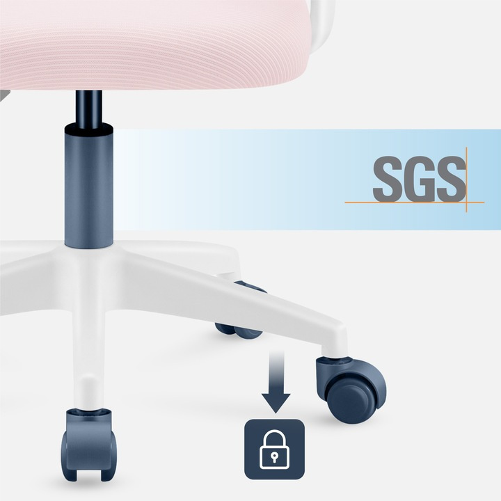 Detská stolička Mark Adler JUNIOR 3.0 Ružová