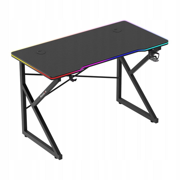 Herný stôl Huzaro Hero 1.7 RGB Black