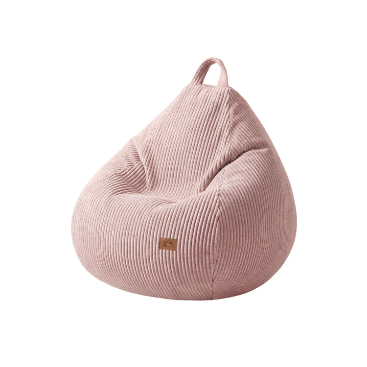 Menčestrový sedací vak Comfy 1.0 Ružové
