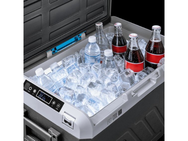 Profesionálna kompresorová cestovná chladnička TEESA s funkciou mrazenia 32L DC12/24 AC 230V, možnosť napájania z batérie