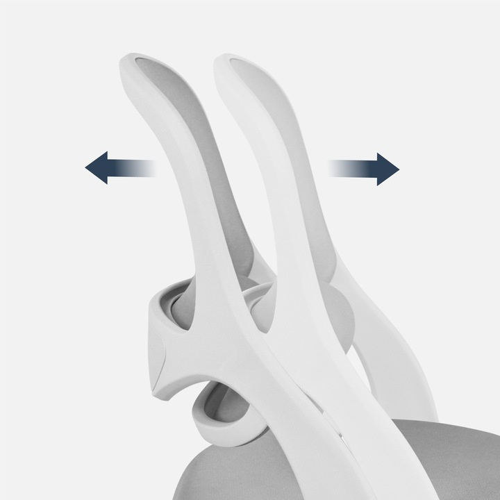 Detská stolička Mark Adler JUNIOR 4.7 Sivá