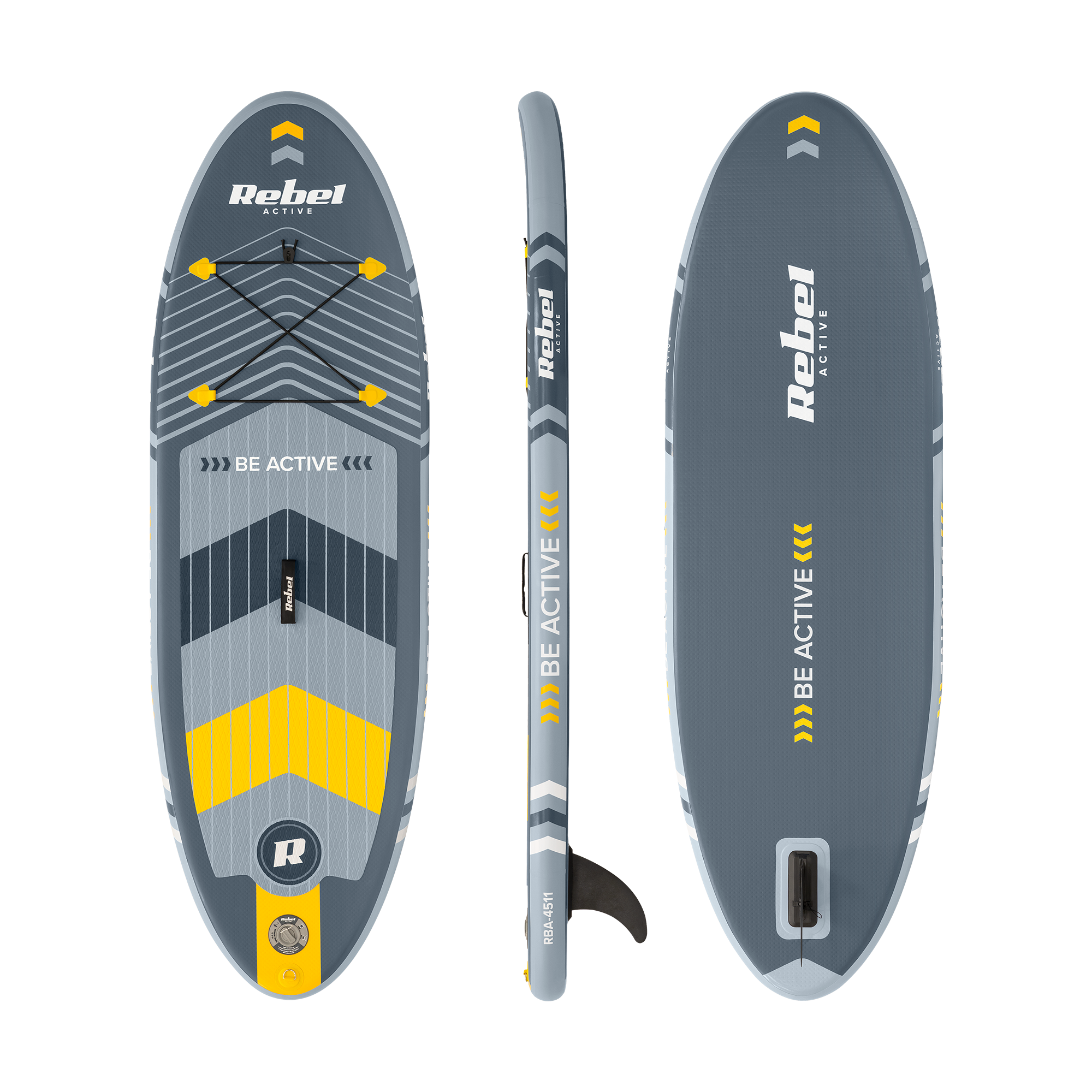 Paddleboard REBEL ACTIVE 244x76x10, nafukovací, sada