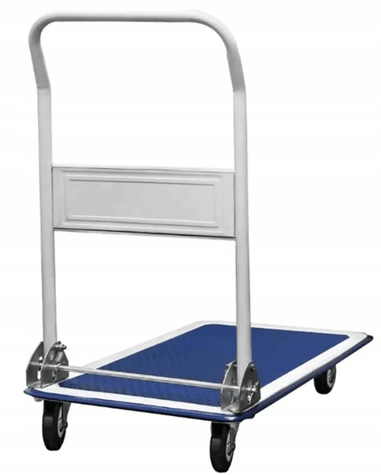 Prepravný plošinový vozík Modrý 150 kg