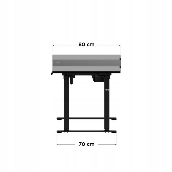 Elektrický kancelársky Stôl Mark Adler Leader 9.3 Čierny/Black160CM