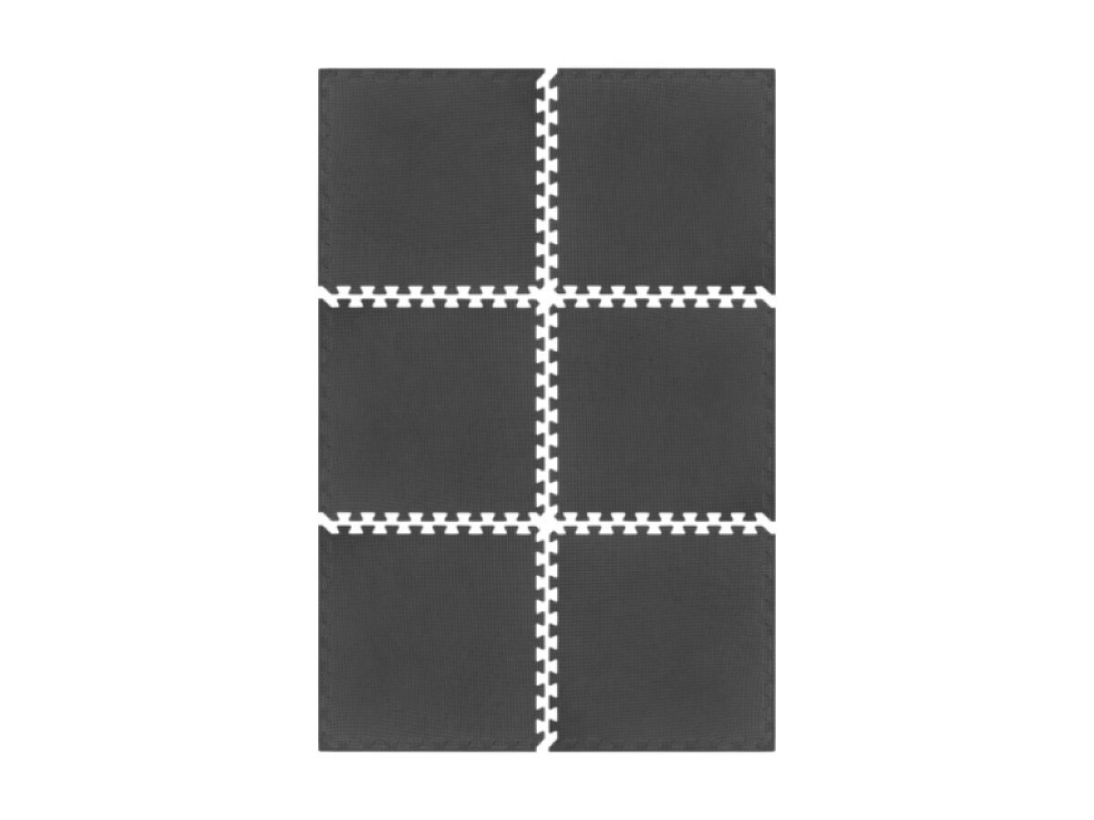 Podložka na cvičenie 180x120cm, materiál EVA, 6-dielne puzzle, REBEL ACTIVE