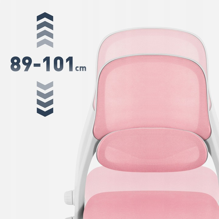 Detská stolička Mark Adler JUNIOR 4.7 Ružova