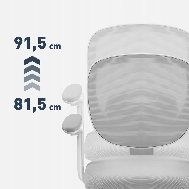 Detská stolička Mark Adler JUNIOR 3.0 Sivá