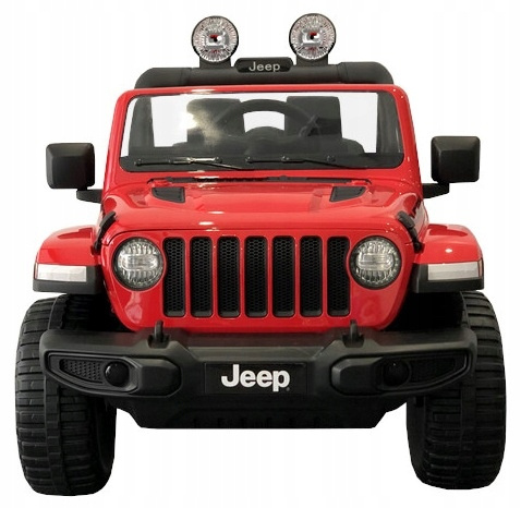 Jeep Wrangler Rubicon elektromos kisautó – piros