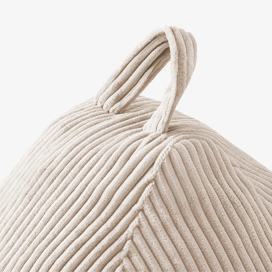 Menčestrový sedací vak Comfy 1.0 Béžové