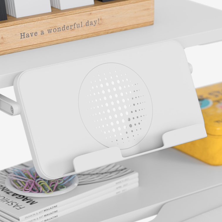 Detský nastaviteľný písací stôl Mark Adler Study 3.7 Sivý/Grey