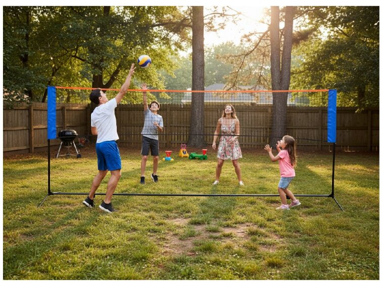 Viacúčelová športová sieť 305 x 103 x 95 / 155 / 225 CM