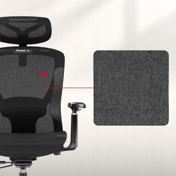 Herná stolička Huzaro Combat 7.3 Black Mesh