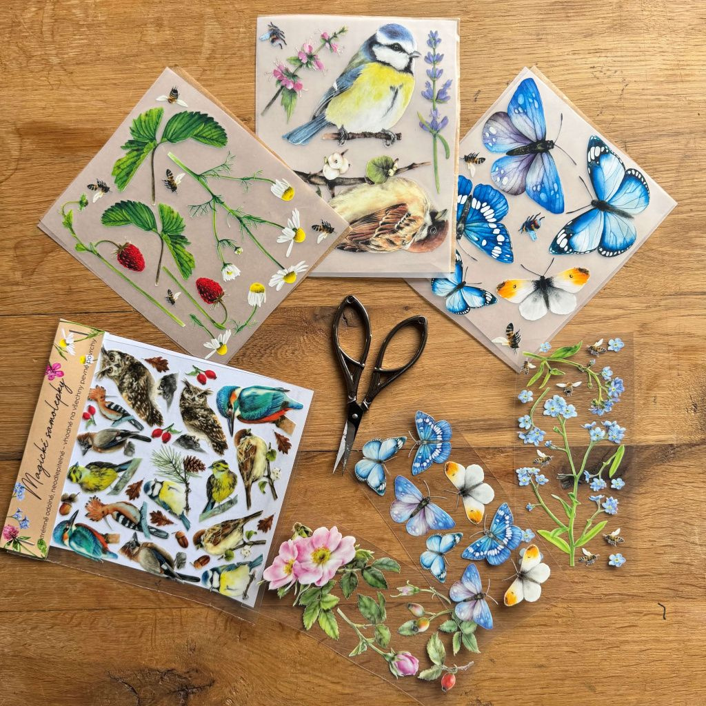 Divokrásná křídla pro botanickou zahradu