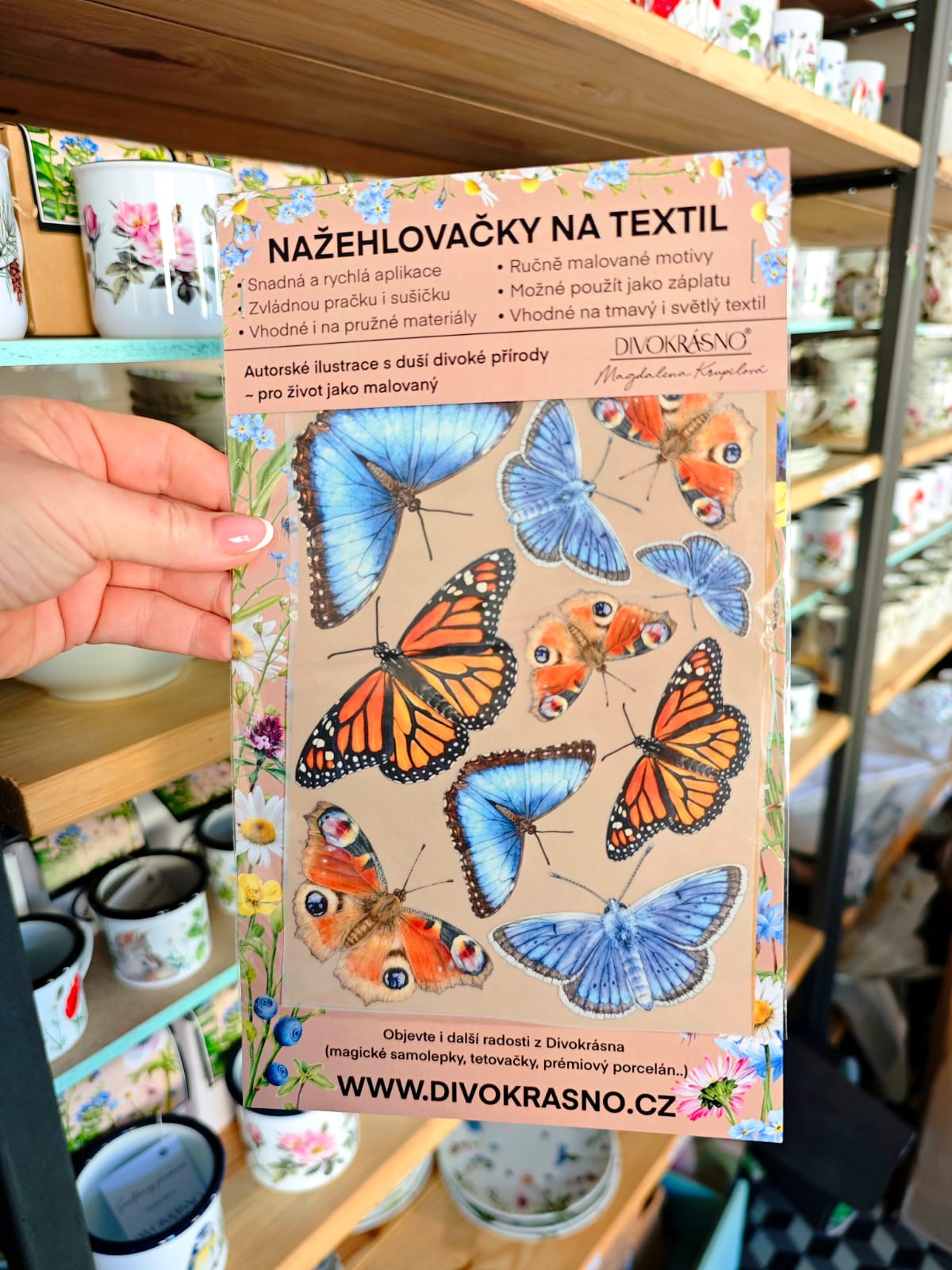 Divokrásná křídla pro botanickou zahradu