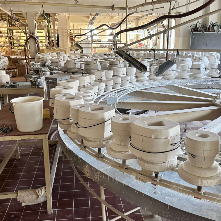 Exkurze do porcelánky v Loučkách