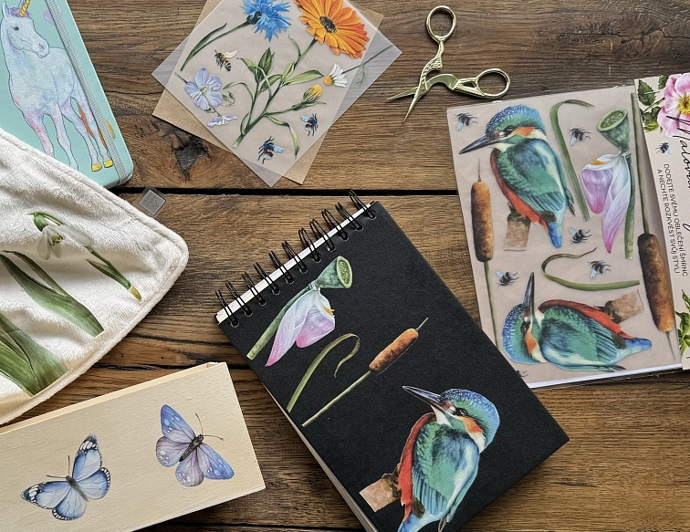 Nažehlovačky na oblečení - Růže II.