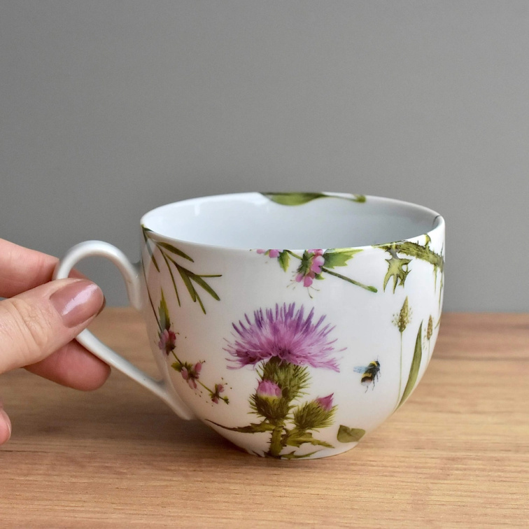 Porcelánový šálek Latte 430 ml - Bodlák