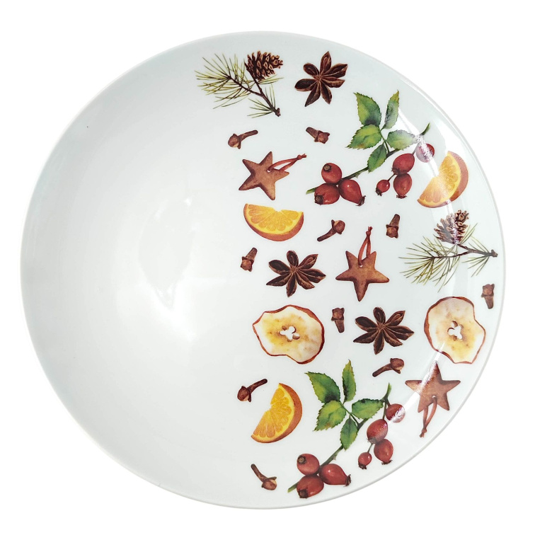 Porcelánová vánoční sada - Štědrý den