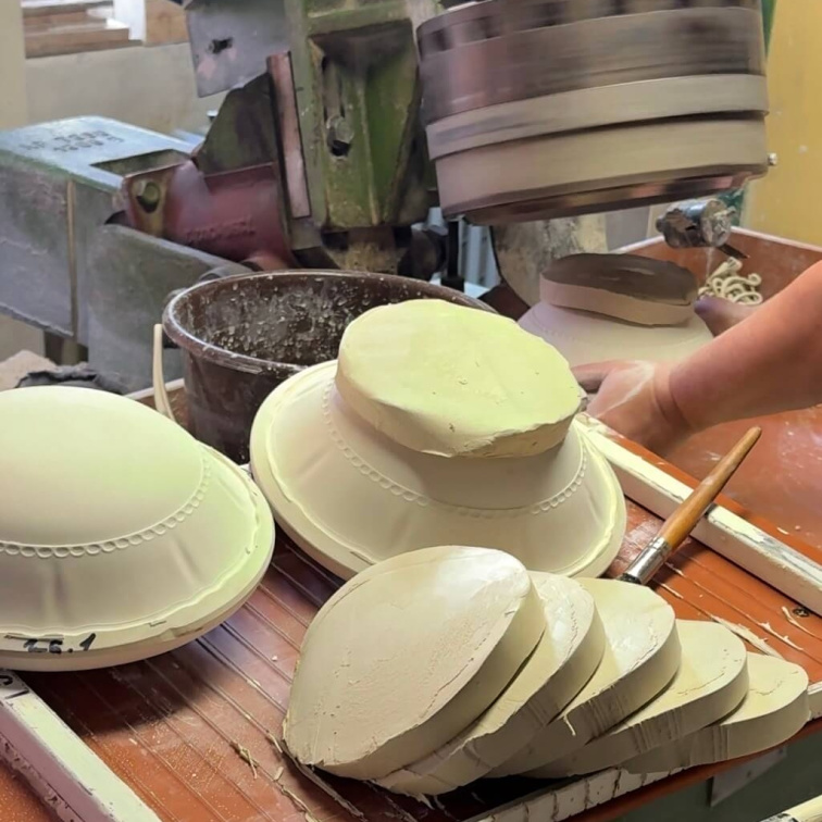 Exkurze do porcelánky v Loučkách