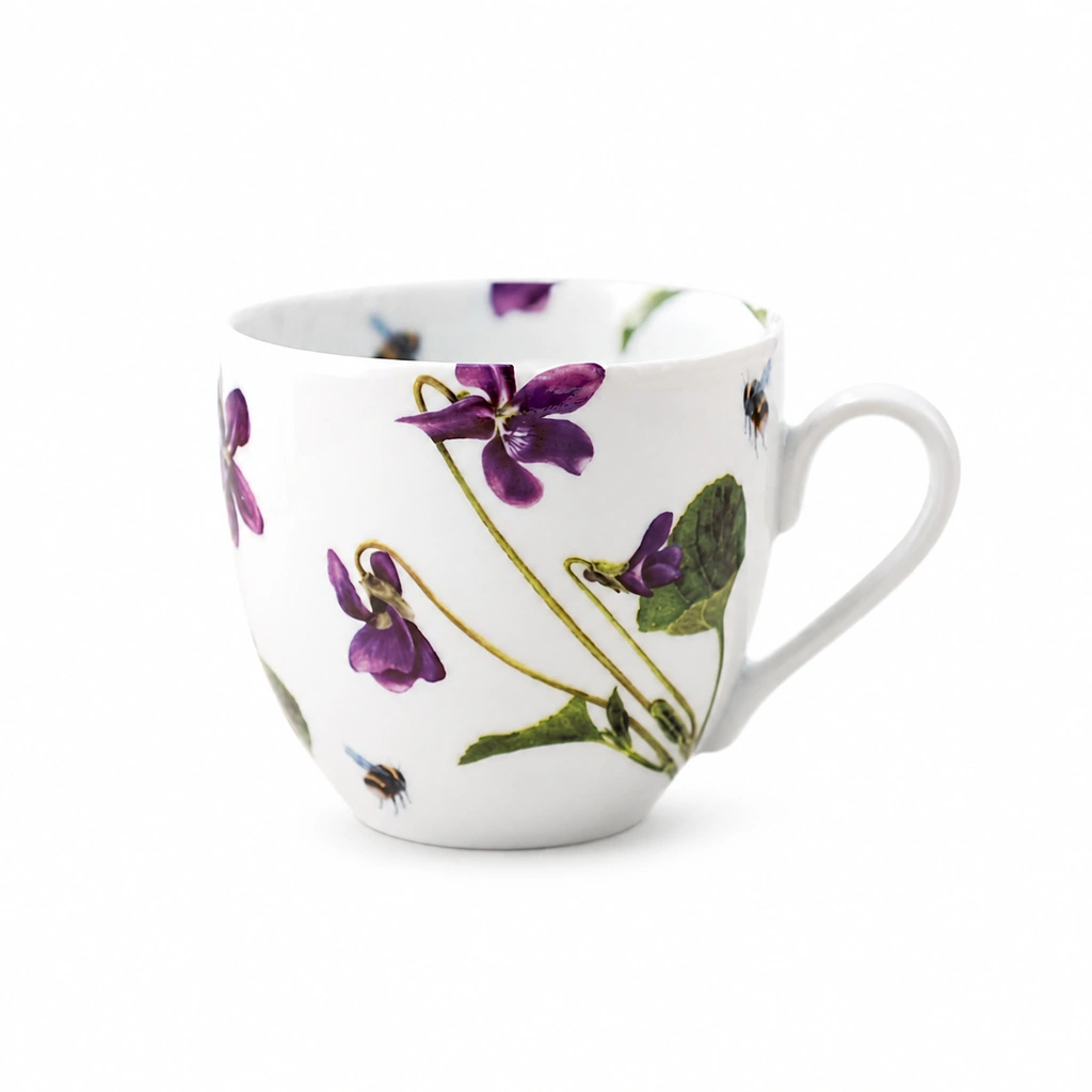 Porcelánový šálek lungo 160 ml - Les
