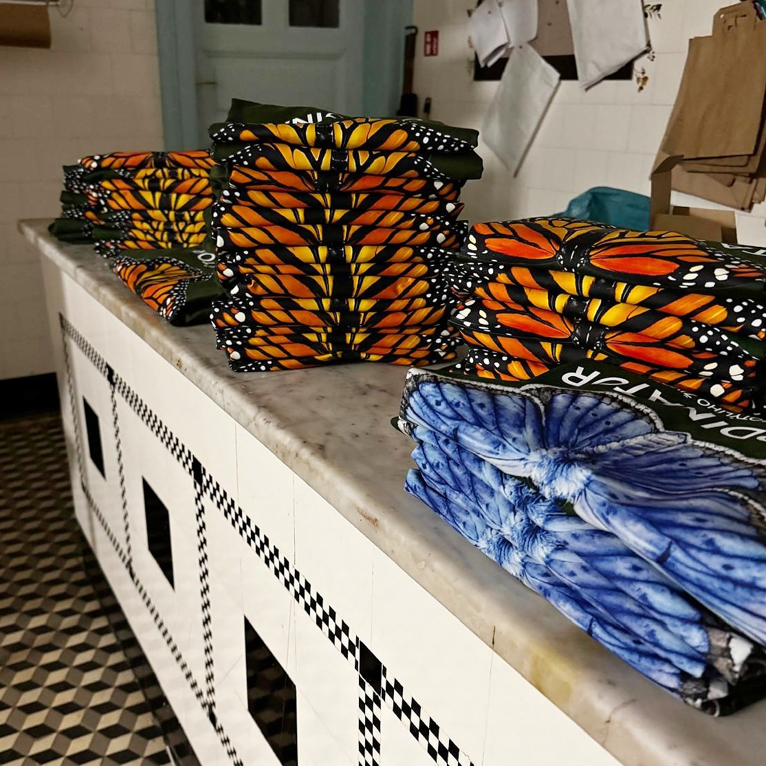 Divokrásná křídla pro botanickou zahradu