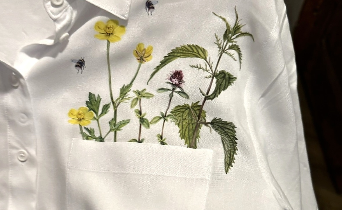 Nažehlovačky na oblečení - Růže II.