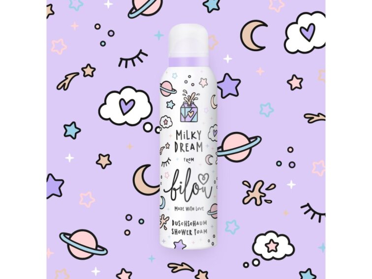 Pečující sprchová pěna Bilou