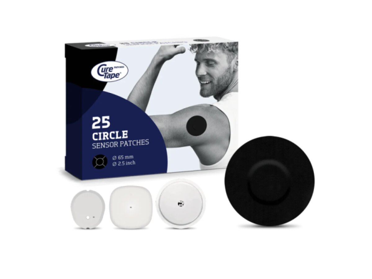 Ochranné náplasti na senzor kulaté CureTape® 25 ks
