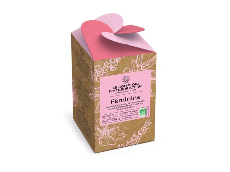 Přírodní čaj pro ženy Féminine (20 sáčků)