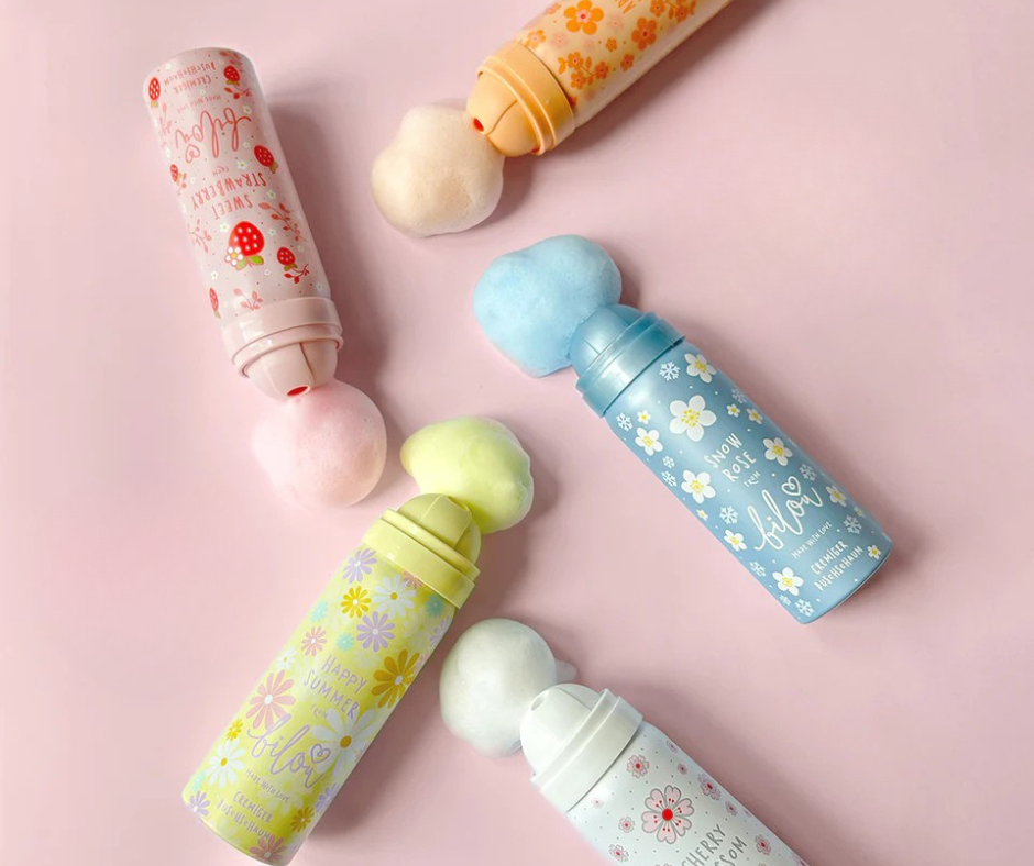 Set sprchových pěn Bilou (5 ks)