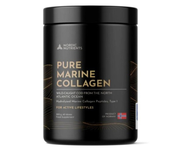 Čistý mořský kolagen Nordic Nutrients (prášek 300 g)