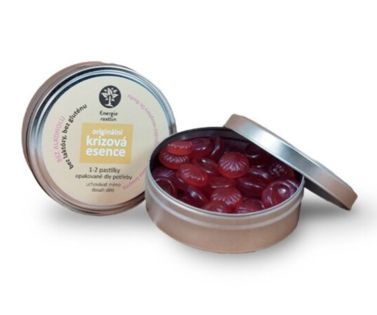 Krizová esence pastilky Energie rostlin