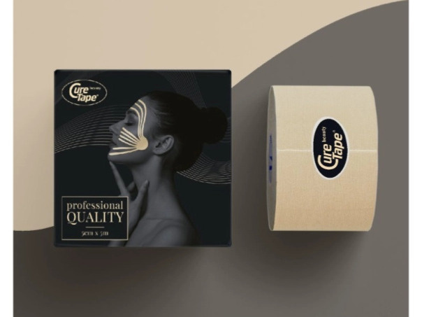 Online kurz kosmetického tejpování + Ebook + CureTape® Beauty