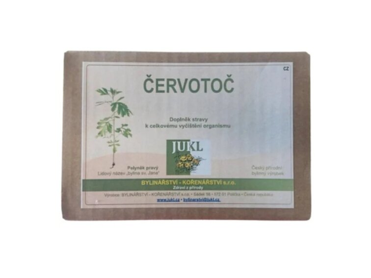 Detoxikační bylinná kúra Červotoč