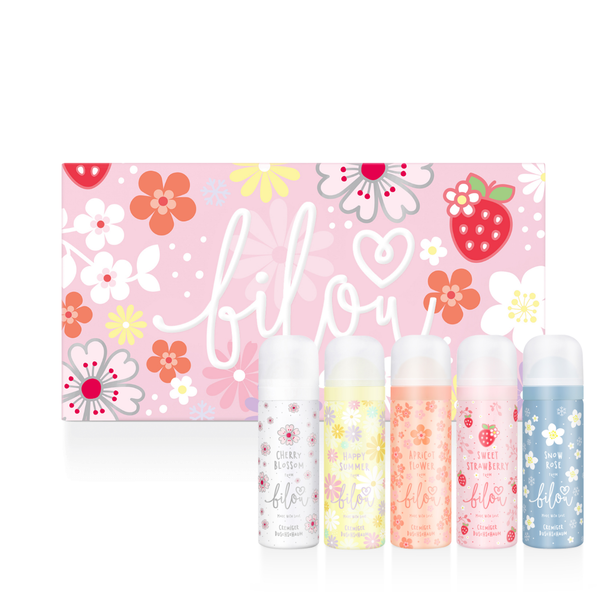 Pečující sprchová pěna Bilou