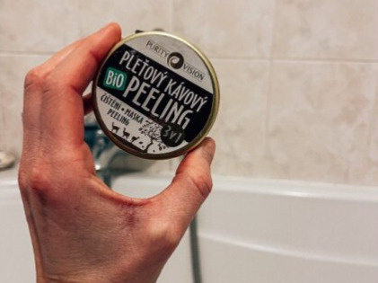 Kávový pleťový peeling 3v1 BIO